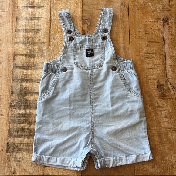 Oshkosh baby chambray overalls 24m - Picture 1 of 6